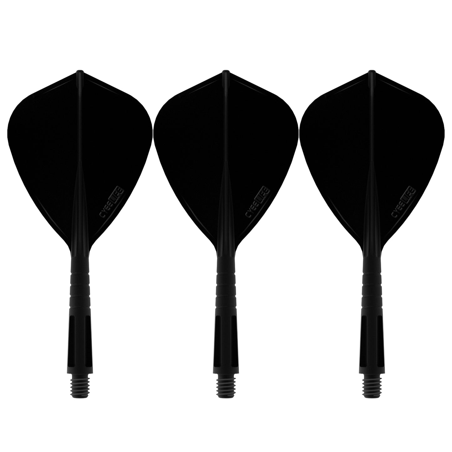 CF03D Kite shape Plastic Integrated Dart shafts and Flights 3pcs 2BA