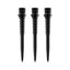 CL02B 2BA Stainless Steel Dart tips For soft tip darts,3pcs Adapter Replacement Points Tool,S/M/L Black/Silver