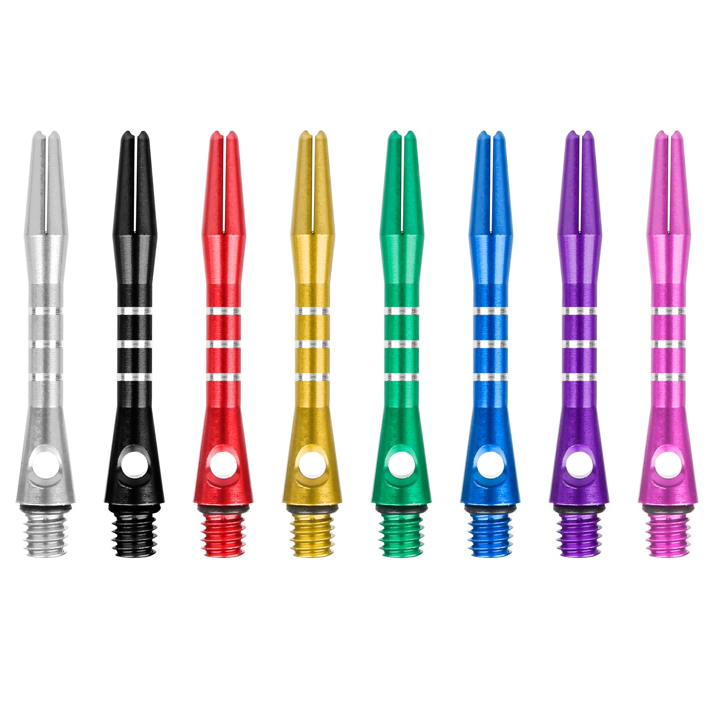 ZS06C Aluminium 35/48mm dart shafts 3pcs,Available in multiple colors