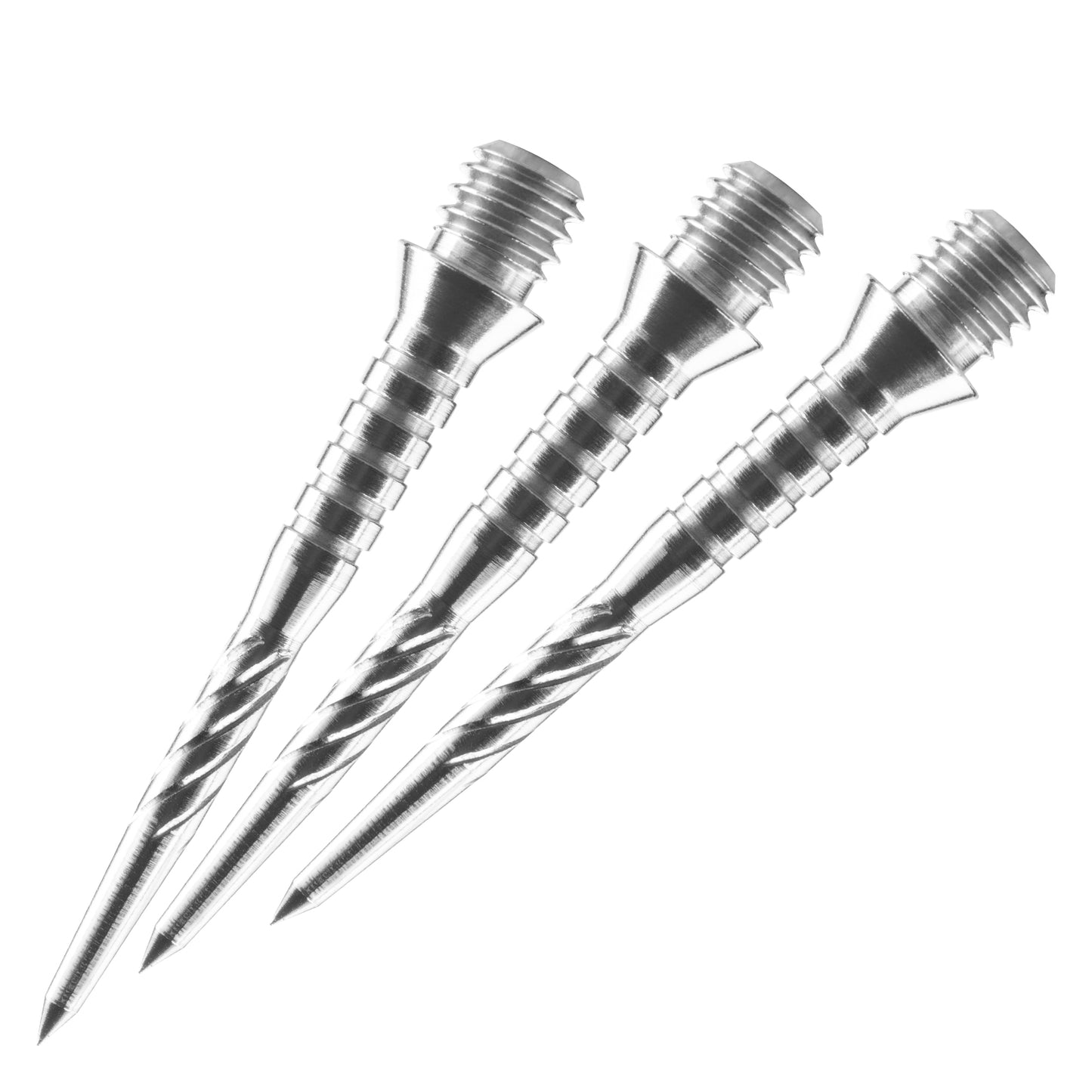 CL02C 2BA Stainless Steel Dart tips For soft tip darts,3pcs Adapter Replacement Points Tool,S/M/L