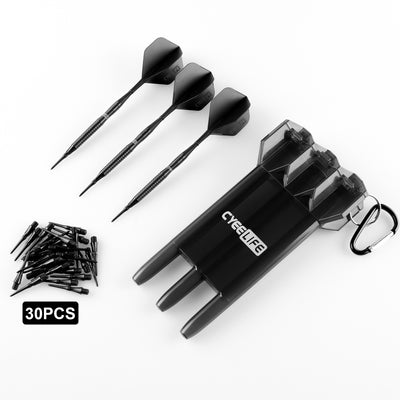 ZG05 90% Tungsten soft tip darts set with carry case,molded Flights and Extra Points 14/16/18/20/22g