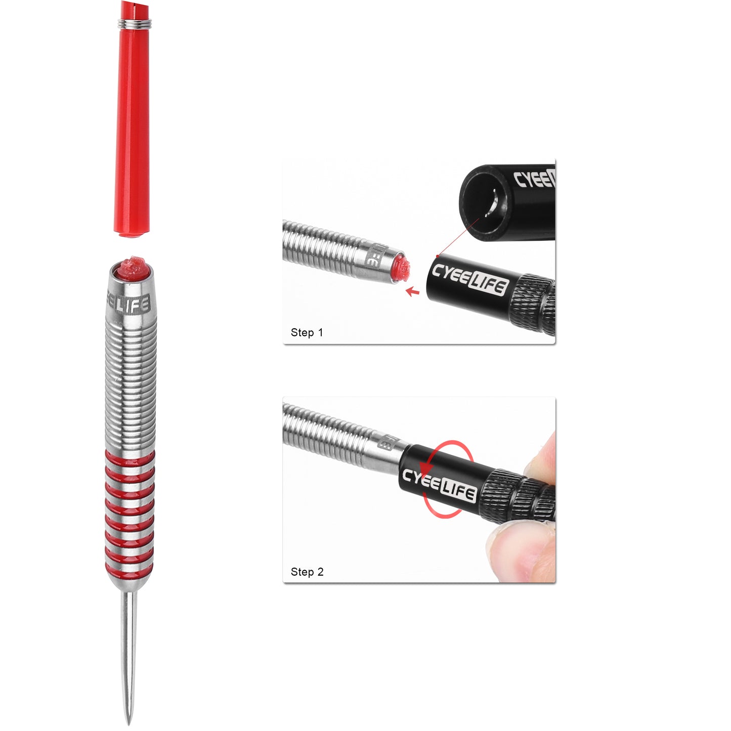 ZL03A  Dart Tool,Broken Plastic Shafts and Tips Remover,Pro Remove Tool