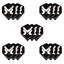 MageRabbit 15pcs PET Dart Flights Standard,120 microns thickness