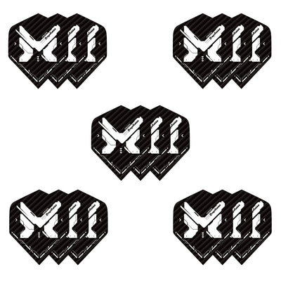 MageRabbit 15pcs PET Dart Flights Standard,0.12mm thickness