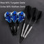 ZG02 Silver Tungsten 90%  soft tip darts set 18g with carrying case Extra Accessories