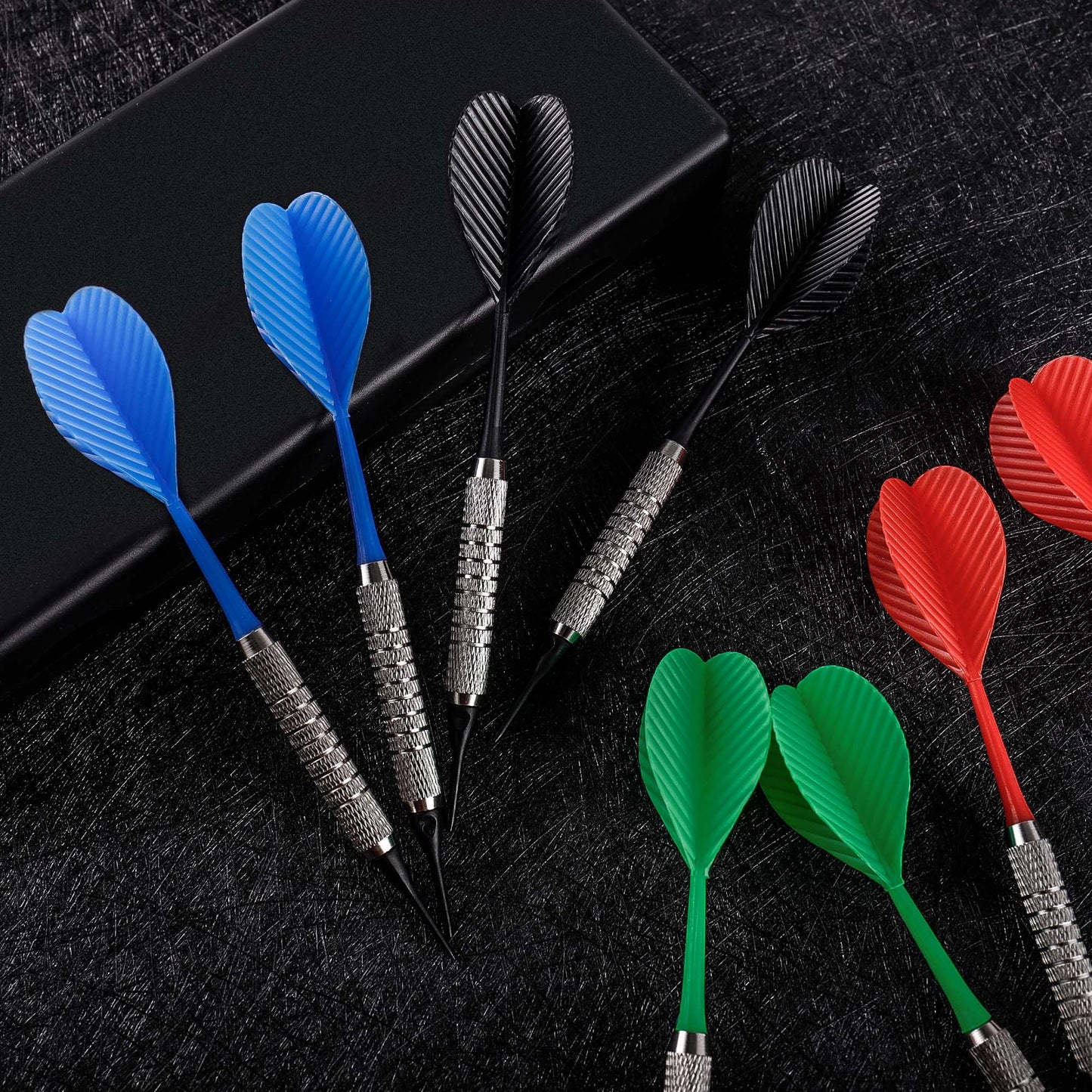 CyeeLife Cheap Soft darts set with extra Plastic points 12pcs