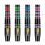 ZE02B 16g Brass Plastic tip Dart Barrels 3pcs with color lines,2BA