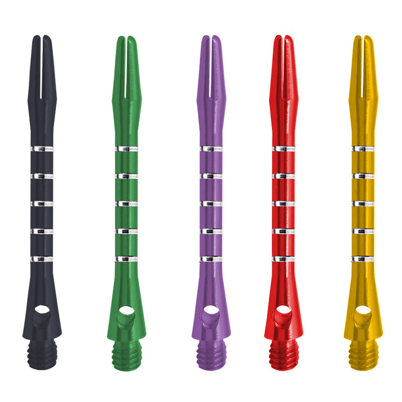 ZS06A Aluminium 48+5mm dart shafts 3pcs,Available in multiple colors