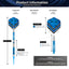 ZG03 90% 16g Tungsten Soft Tip Darts set with extra accessories 3pcs of 1 set