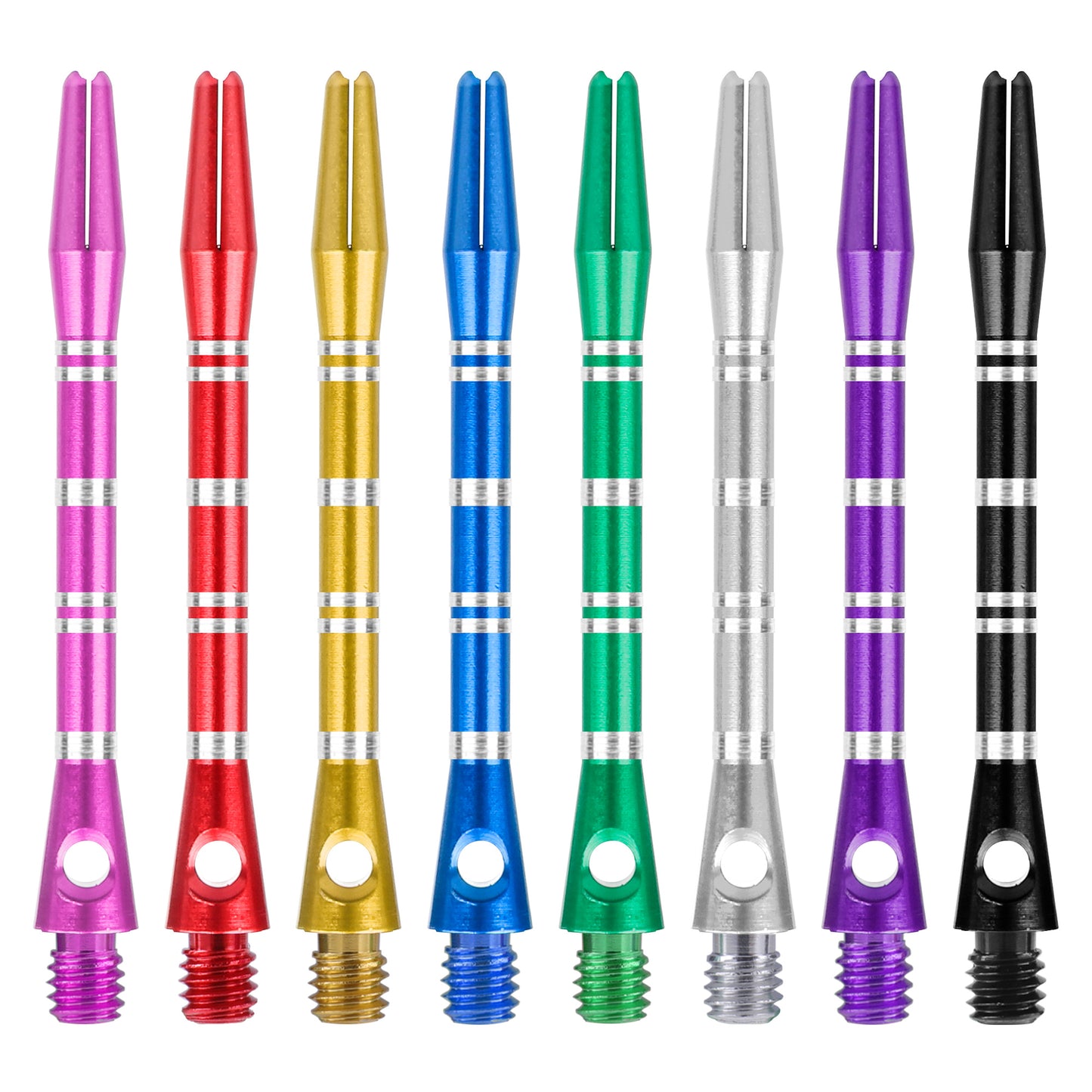 ZS06D Aluminium 45/48mm dart shafts 3pcs,Available in multiple colors