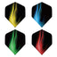 15pcs PET Dart Flights Standard,4 Colors Aurora Design 120 microns thickness