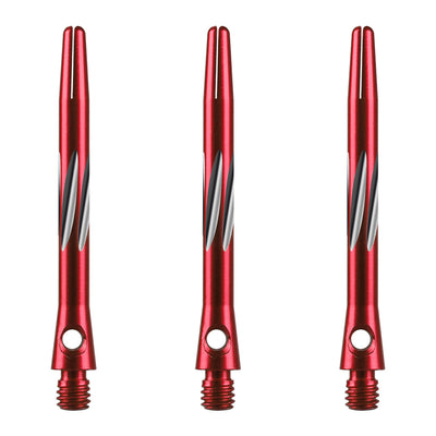 ZS04A Aluminium 45+5mm dart shafts 3pcs Available in multiple colors,Carving style