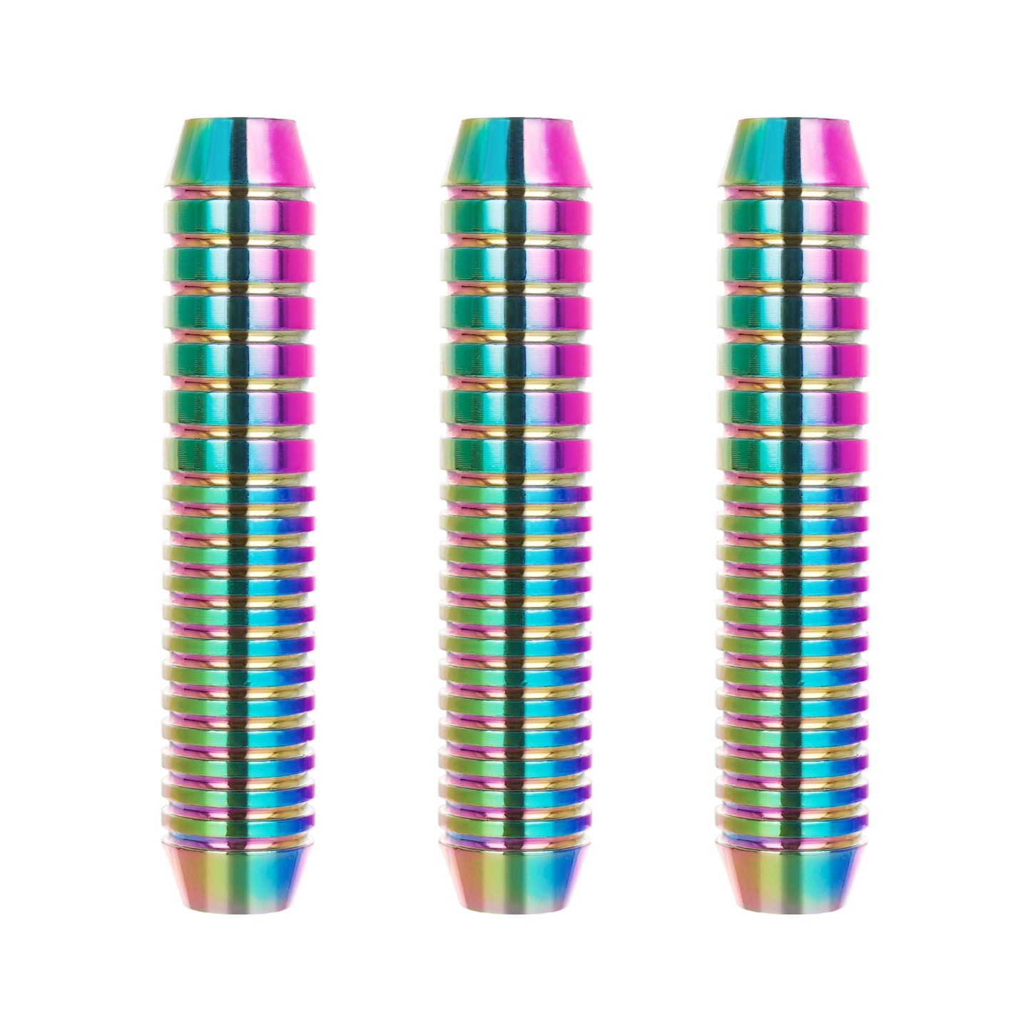 ZE03A Brass Plastic tip dart barrels 15g with Colorful pvd coating,3pcs 2BA