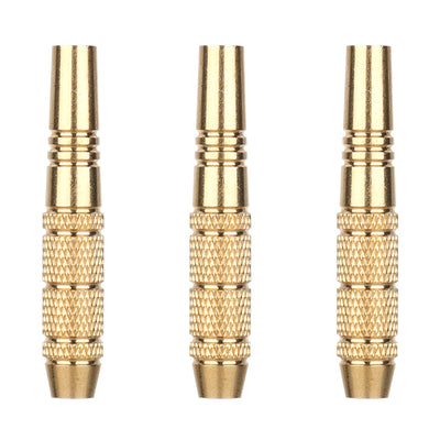 ZE01 16g Brass Soft tip dart barrels 2BA 3pcs Gold/Black/Silver