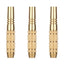 ZE01 16g Brass Soft tip dart barrels 2BA 3pcs Gold/Black/Silver