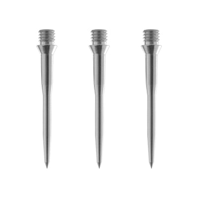 CL02A 2BA Stainless Steel Dart tips For soft tip darts,3pcs Adapter Replacement Points Tool,S/M/L Black/Silver