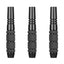 ZE01 16g Brass Soft tip dart barrels 2BA 3pcs Gold/Black/Silver