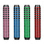 ZE03B Brass Plastic tip dart barrels 15g with Black coating and colour lines,3pcs 2BA