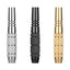 ZE01 16g Brass Soft tip dart barrels 2BA 3pcs Gold/Black/Silver